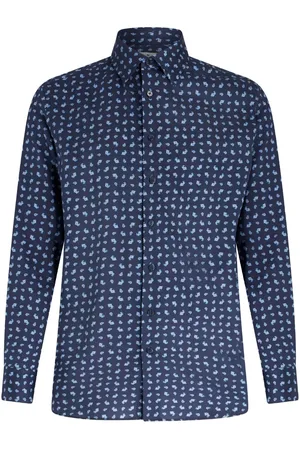 Etro Graphic-print cotton shirt