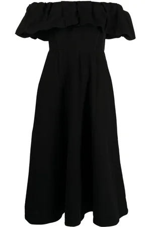 SEA Leona cotton midi dress