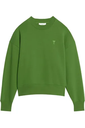 Ami Chest embroidered-logo sweatshirt