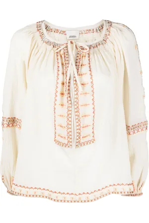 Isabel Marant Clive sequin-embellished blouse