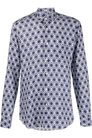 PENINSULA SWIMWEAR All-over graphic-print shirt