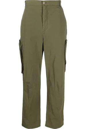 HENRIK VIBSKOV Straight-leg cotton cargo trousers