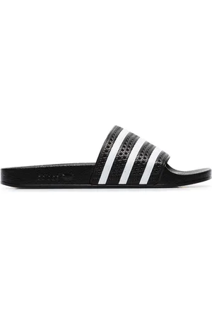 adidas Adilette three-stripe slides