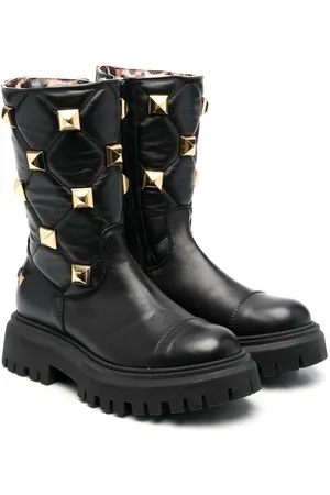 Philipp Plein 40mm studded leather boots