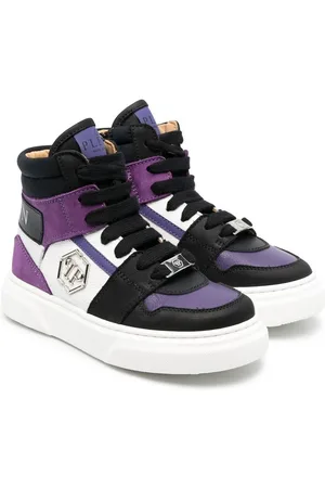Philipp Plein Panelled high-top sneakers