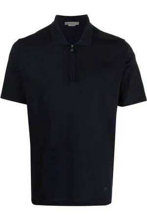corneliani Cotton short-sleeve polo shirt