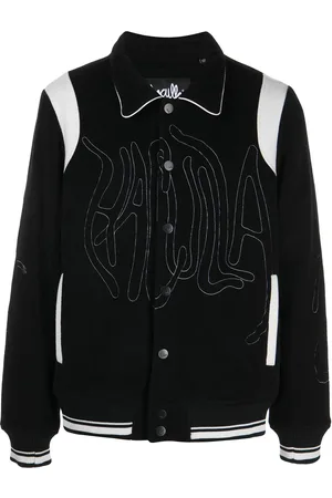 HACULLA Embroidered-logo shirt jacket