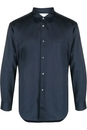 Comme des Garçons Pointed collar cotton shirt