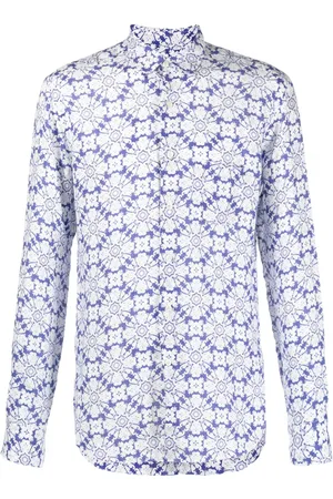 PENINSULA SWIMWEAR All-over graphic-print shirt