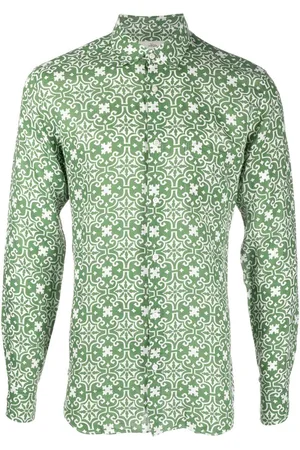 PENINSULA SWIMWEAR Graphic-print long-sleeve shirt