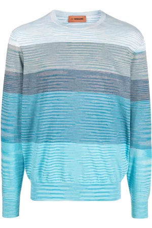 Missoni Mężczyzna Swetry i Pulowery - Blue