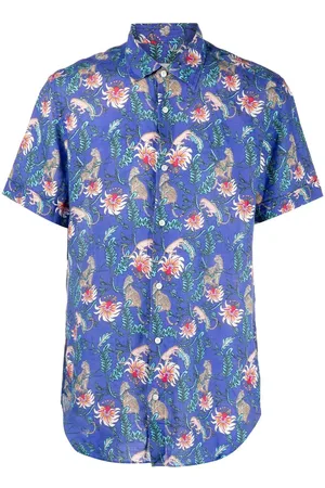 PENINSULA SWIMWEAR All-over graphic-print shirt