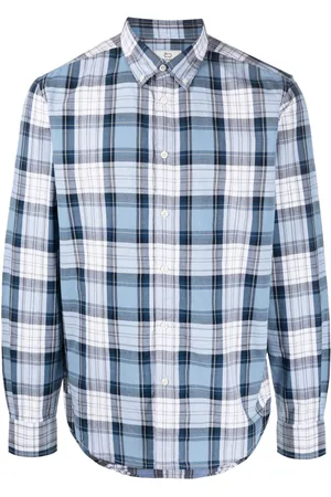 Woolrich Plaid-pattern cotton shirt
