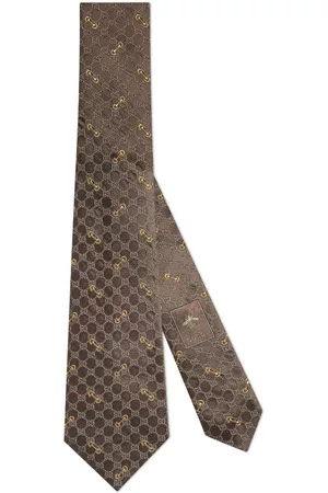 Gucci Mężczyzna Krawaty - 9679 Brown