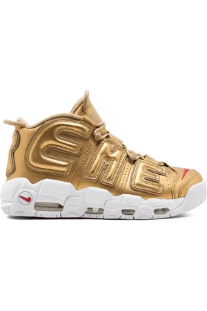 Supreme X Air More Uptempo "Suptempo Gold" sneakers