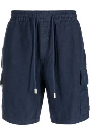 Vilebrequin Logo-patch linen shorts