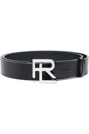 Ralph Lauren Logo-buckle leather belt