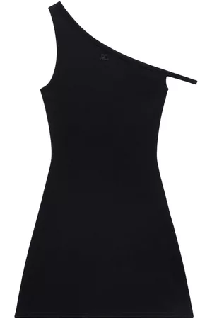 Courrèges Kobieta Sukienki asymetryczne - Black