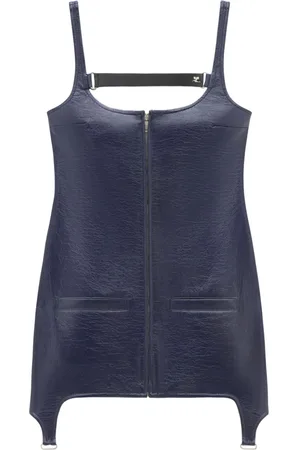 Courrèges Cut-out zip-up dress