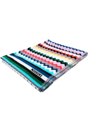 Missoni Zig zag-patterned beach towel