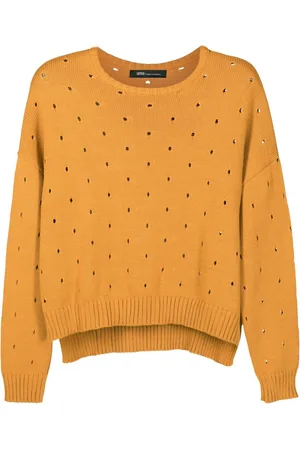 Uma Raquel Davidowicz Perforated long-sleeved jumper