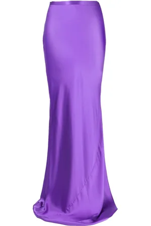 Michelle Mason Bias maxi skirt
