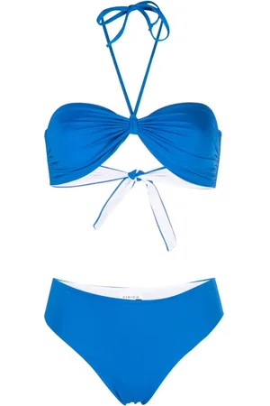 FISICO Ruched bandeau bikini set