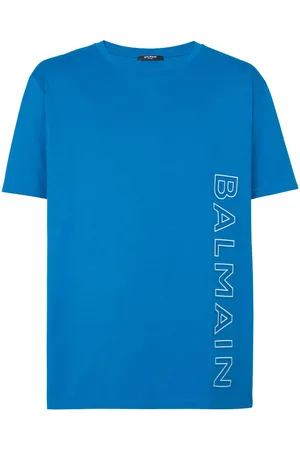 Balmain Logo-print short-sleeved cotton T-shirt