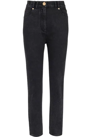 Balmain High-rise slim-cut jeans