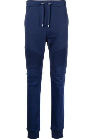 Balmain Logo-print ribbed track pants