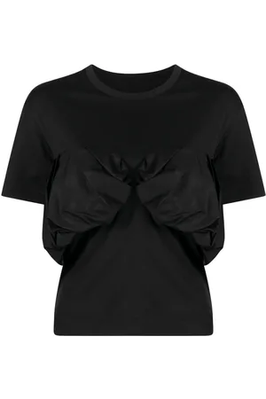 JNBY Ruffled short-sleeve T-shirt