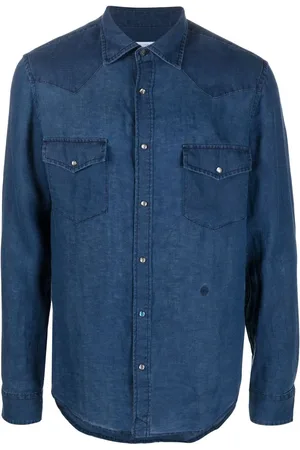 Jacob Cohen Long-sleeve linen shirt