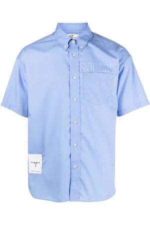 Izzue Logo-patch short-sleeve shirt
