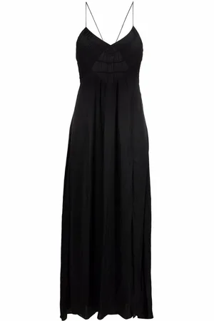 Zadig & Voltaire Satin empire line dress