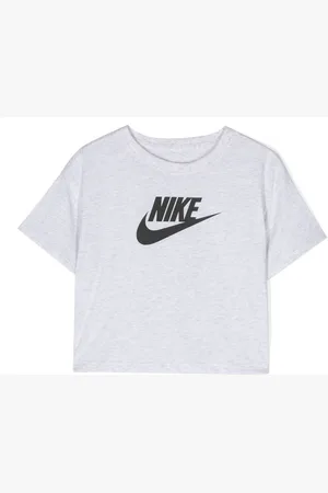 Nike Logo-print cropped T-shirt