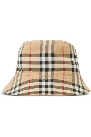 Burberry Check-print reversible bucket hat