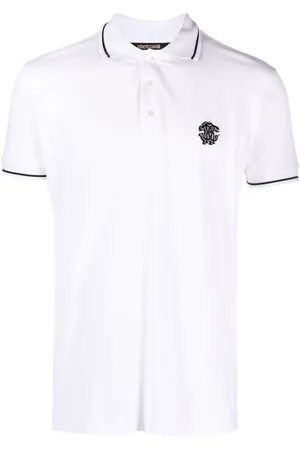 Roberto Cavalli Embroidered-logo polo shirt