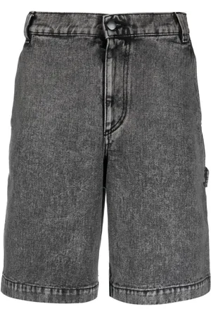 A-cold-wall* Faded denim shorts