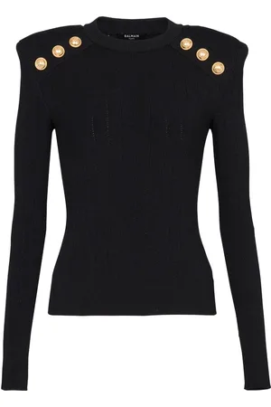 Balmain Shoulder-pad sweater