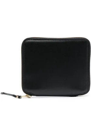 Comme des Garçons Check-print leather wallet