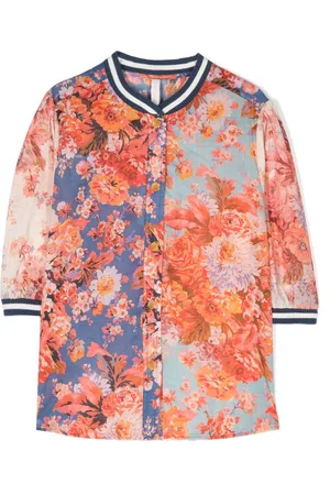 ZIMMERMANN Floral-print cotton shirt