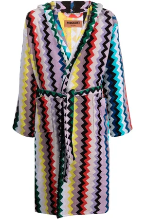 Missoni Zigzag-print bath robe