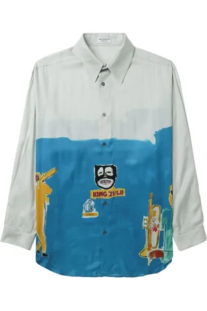 Honey Fucking Dijon Graphic-print long-sleeve shirt