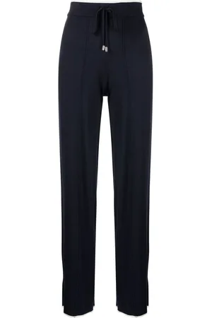 N.PEAL Fine-knit trousers