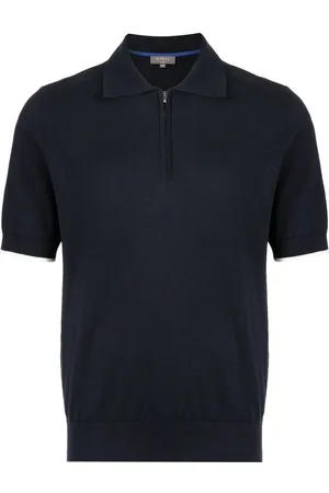 N.PEAL Fine-knit polo shirt