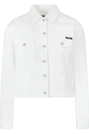 Dolce & Gabbana Logo-appliqué denim jacket