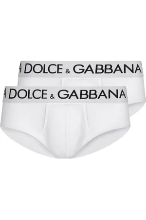 Dolce & Gabbana Two-pack logo-print cotton briefs