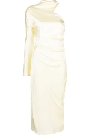 REJINA PYO Ola satin midi dress