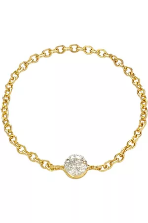 The Alkemistry Kobieta Pierścionki - 18kt yellow diamond chain ring