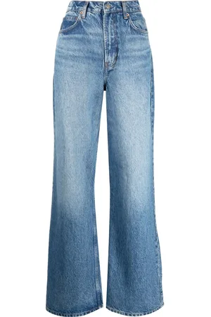 Reformation Cary high-rise wide-leg jeans